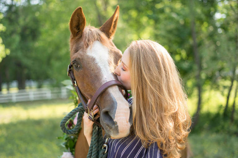 Atlanta, Georgia equestrian photographer for senior horse and girl in Covington, Georgia